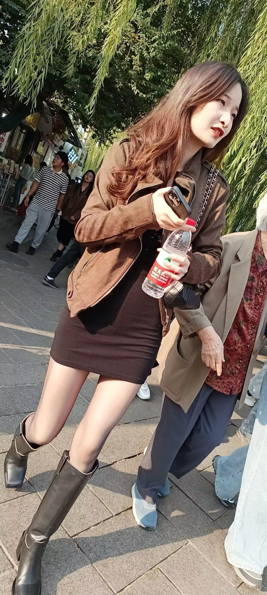 时尚穿搭完美身材丝袜穿搭