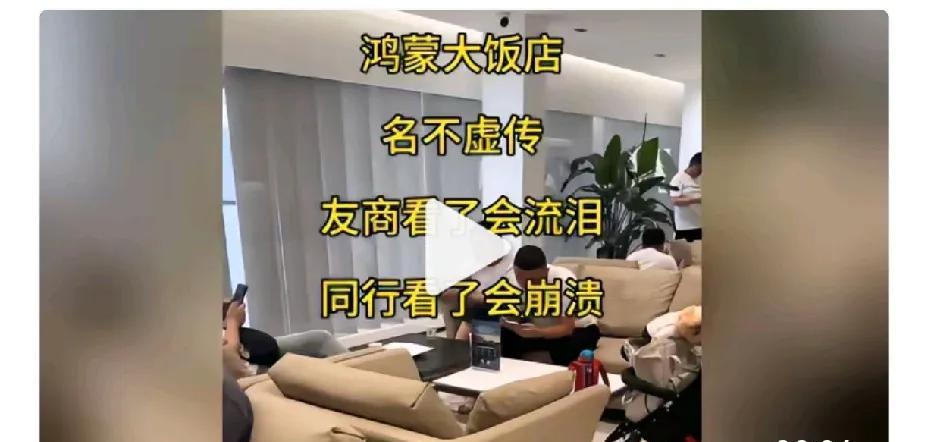 华为“住手啊”物联网生态布局终于放出终极大招，友商面对“鸿蒙大饭店！”难以招架