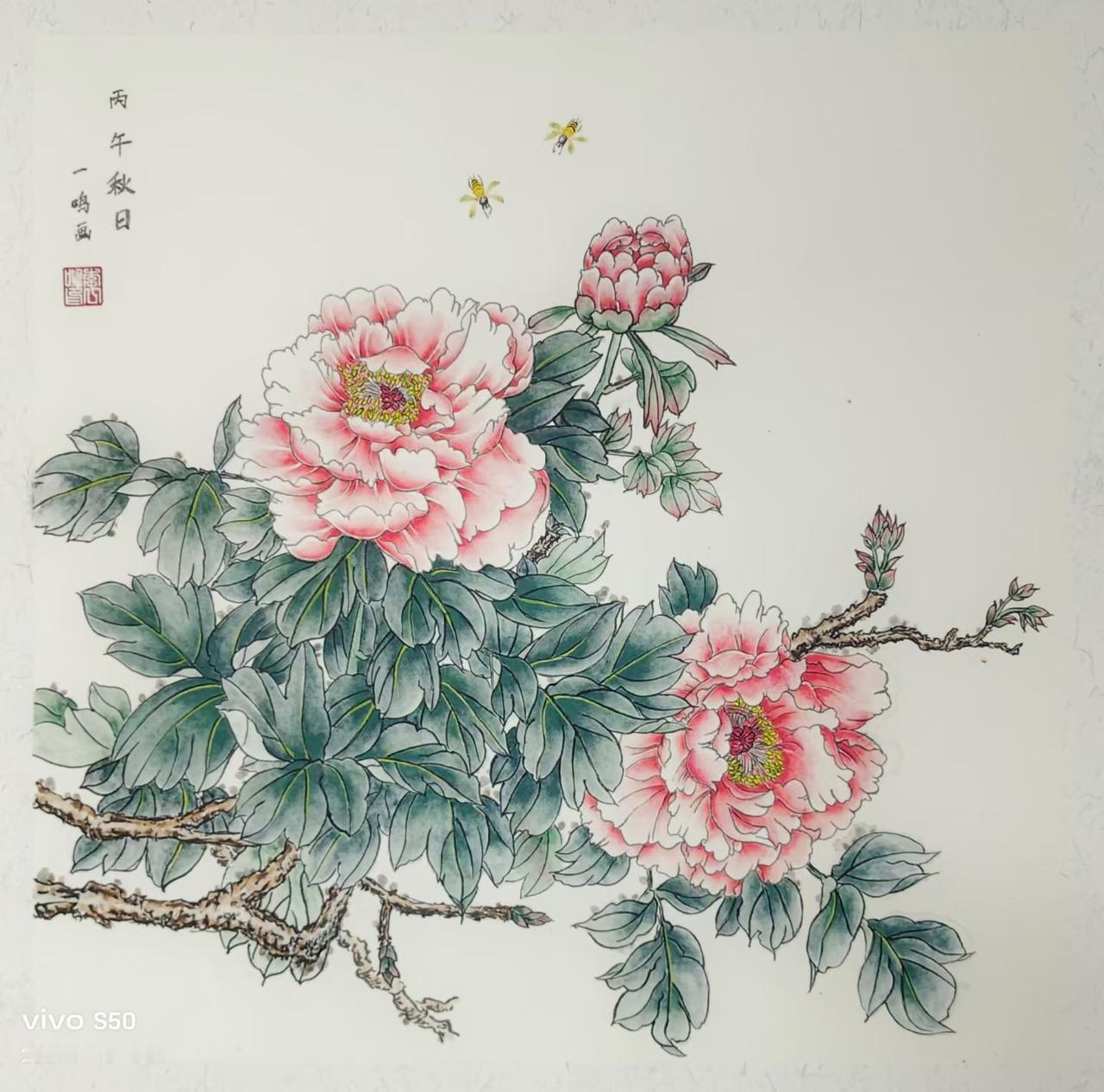 从刚上一年级的小不点跟我学画（书法，国画，素描，水粉，白描、）到现在考上二中读高