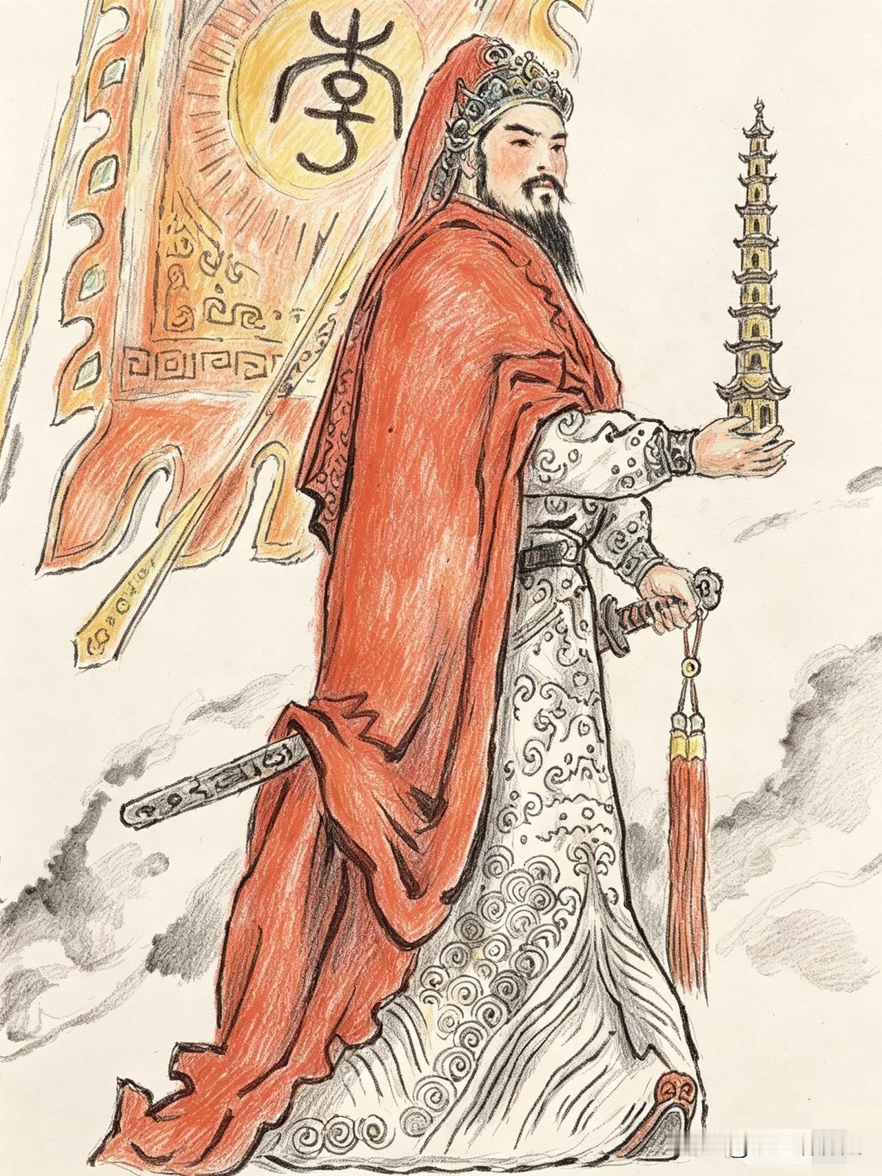 李靖被神化的源头，是唐代志怪故事集《续玄怪录》，里面记载了李靖代龙行雨的传说。