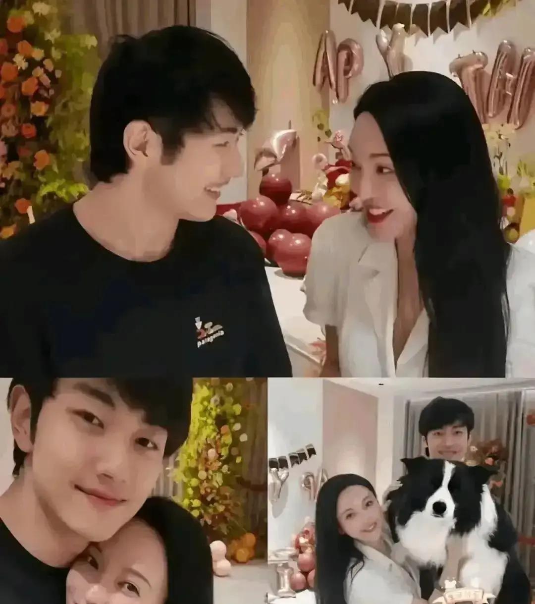 她买的房，写了他的名。上海六万五一平的房子，金莎刷卡时坚持加上了23岁男友的