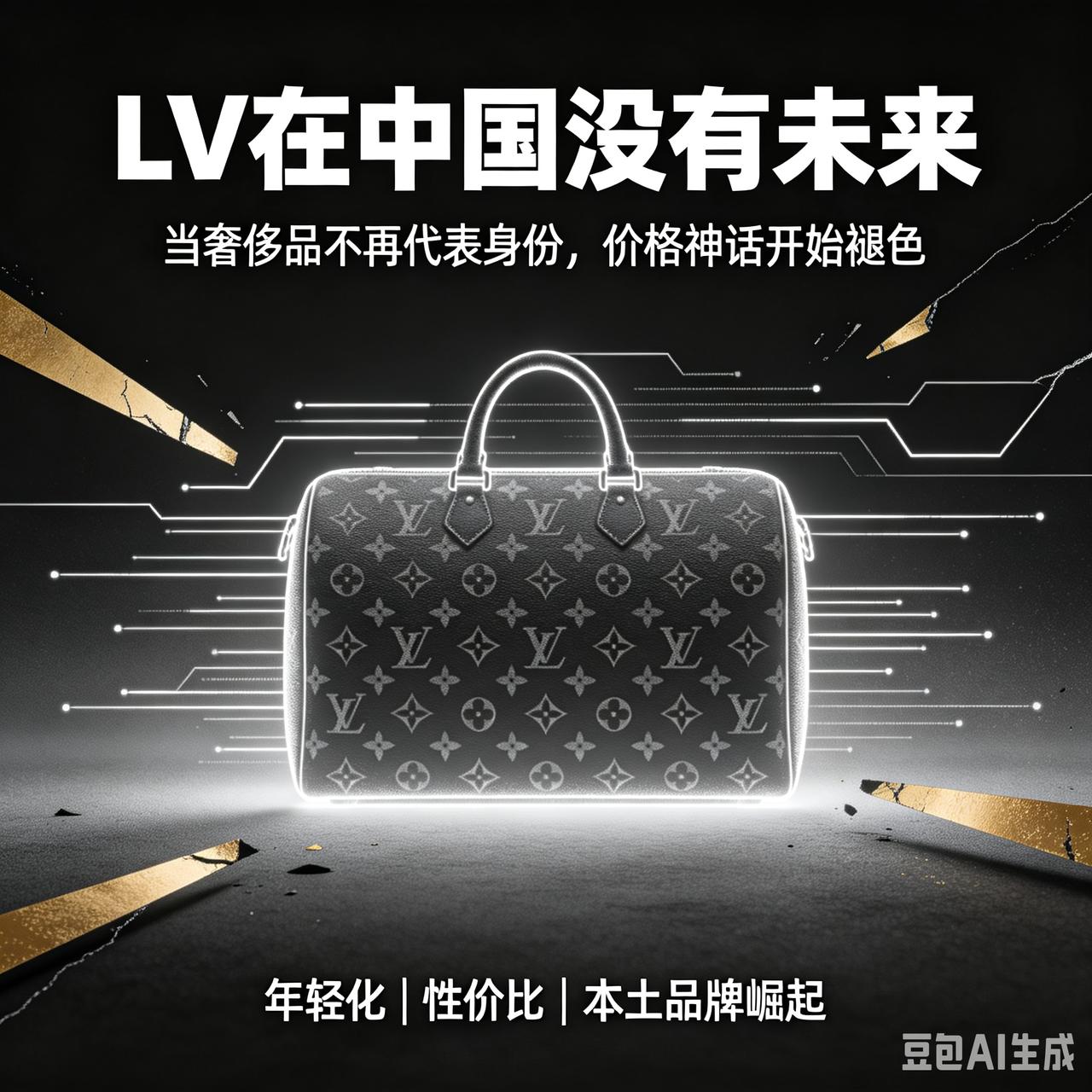 【LV在中国不会有未来了】昨天晚上在家吃饭，小学毕业的天然天意就和我聊起来