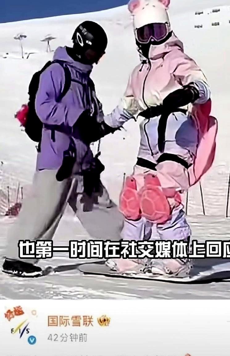 谁懂啊！全红婵这天赋真的藏都藏不住！才滑三天雪，前两天刚入门，第三天就流畅得