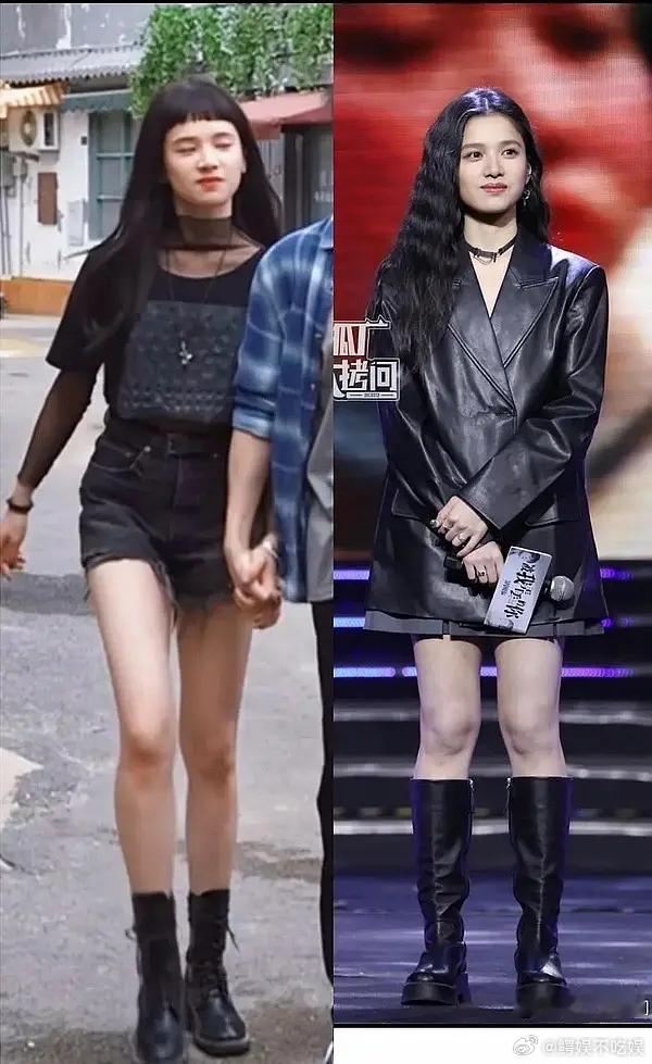 到底哪边才是张婧仪的真实身材？