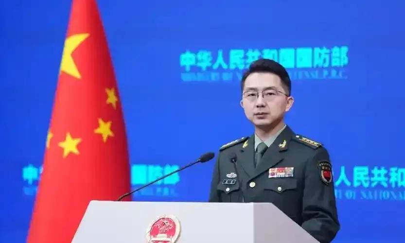 就在刚刚，中国国防部发表声明，5月18日下午，国防部举行了例行新闻发