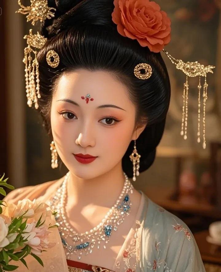 我老婆说，杨玉环没生孩子，是上天的恩赐。这并非妄言，细想杨玉环的一生，便能体