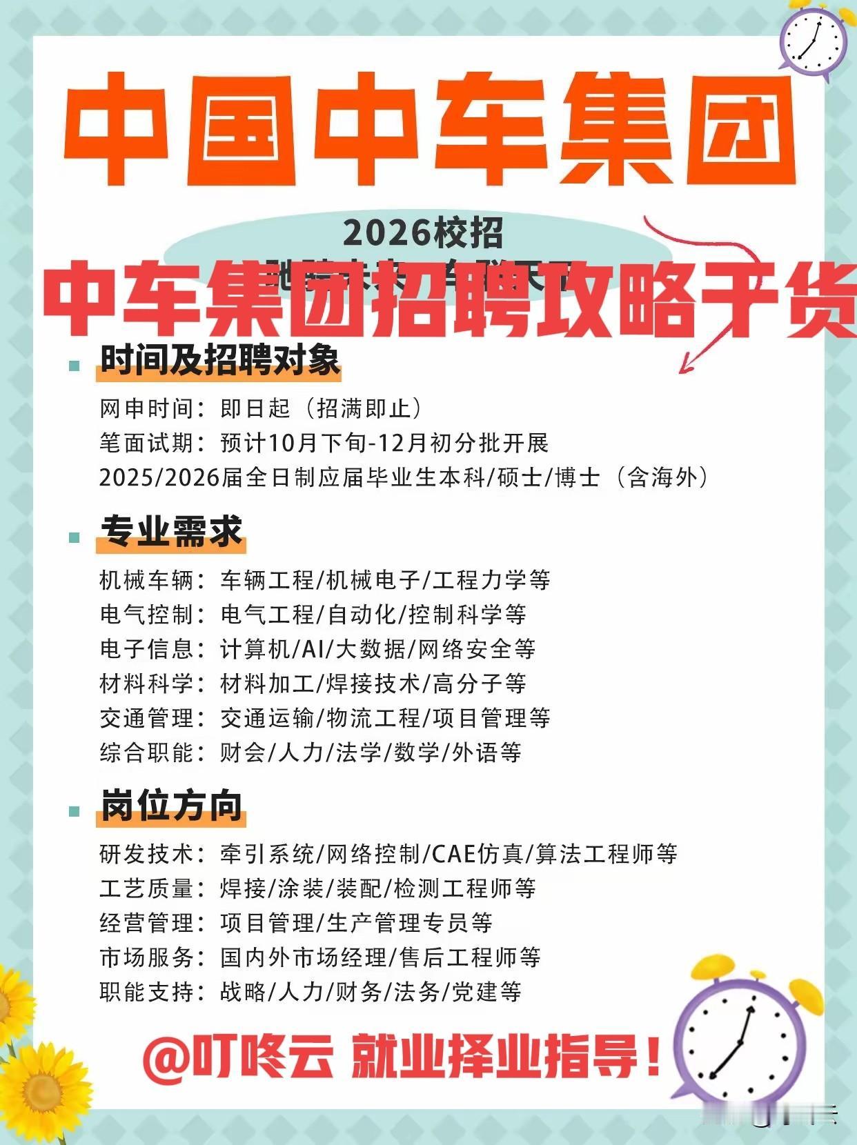 中国中车26年招聘攻略干货分享！中车集团招聘报名时间，专业和岗位，薪酬待遇，福利