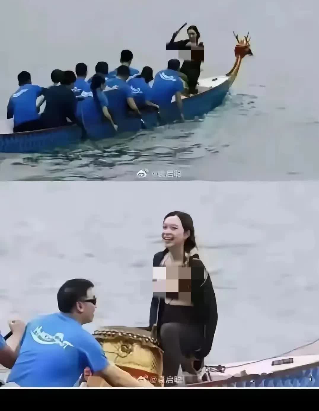 如果不叫停，他们能把龙舟一直划去太平洋