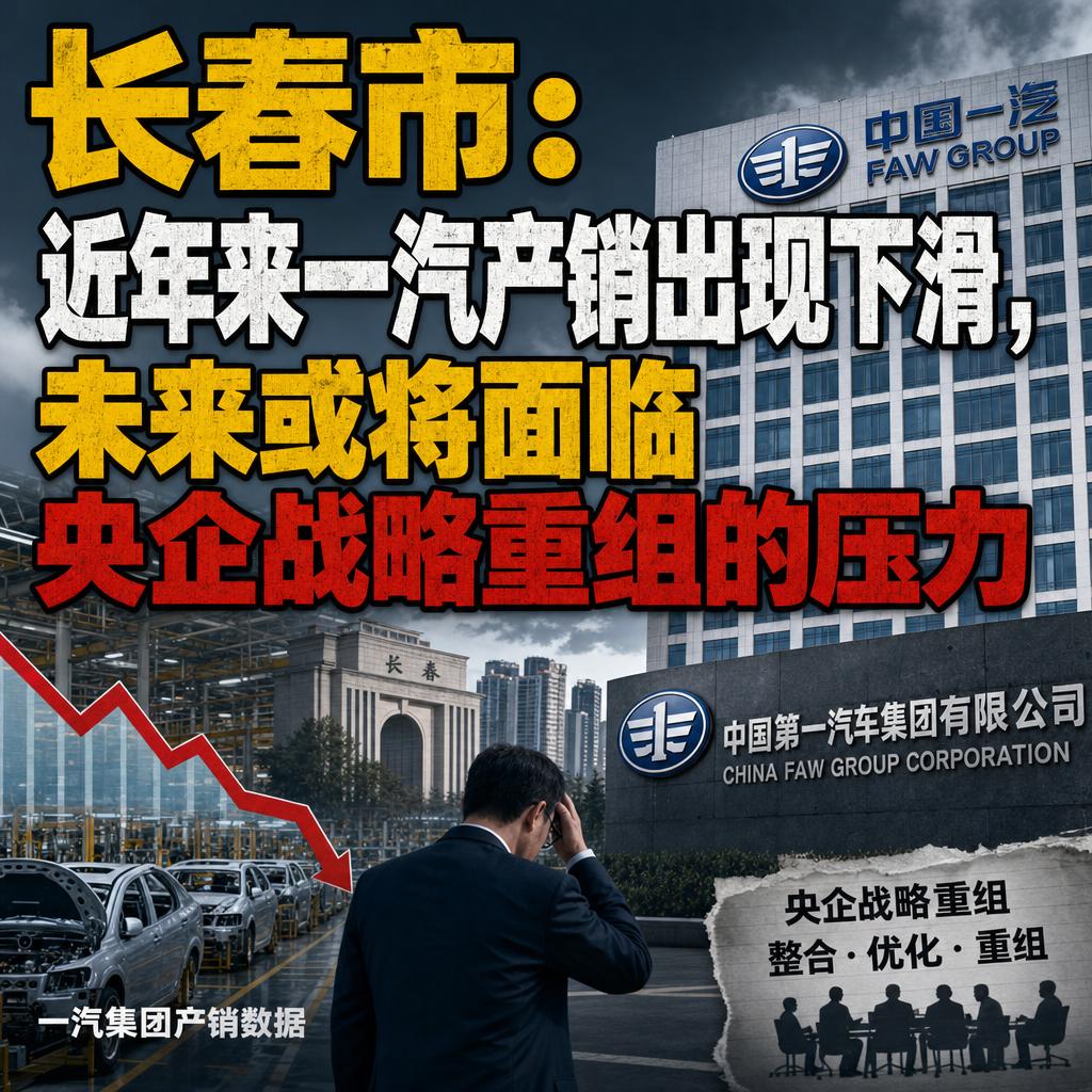 330万辆，这是一汽2025年的产量数字。比2020年的372.7万辆，足足少