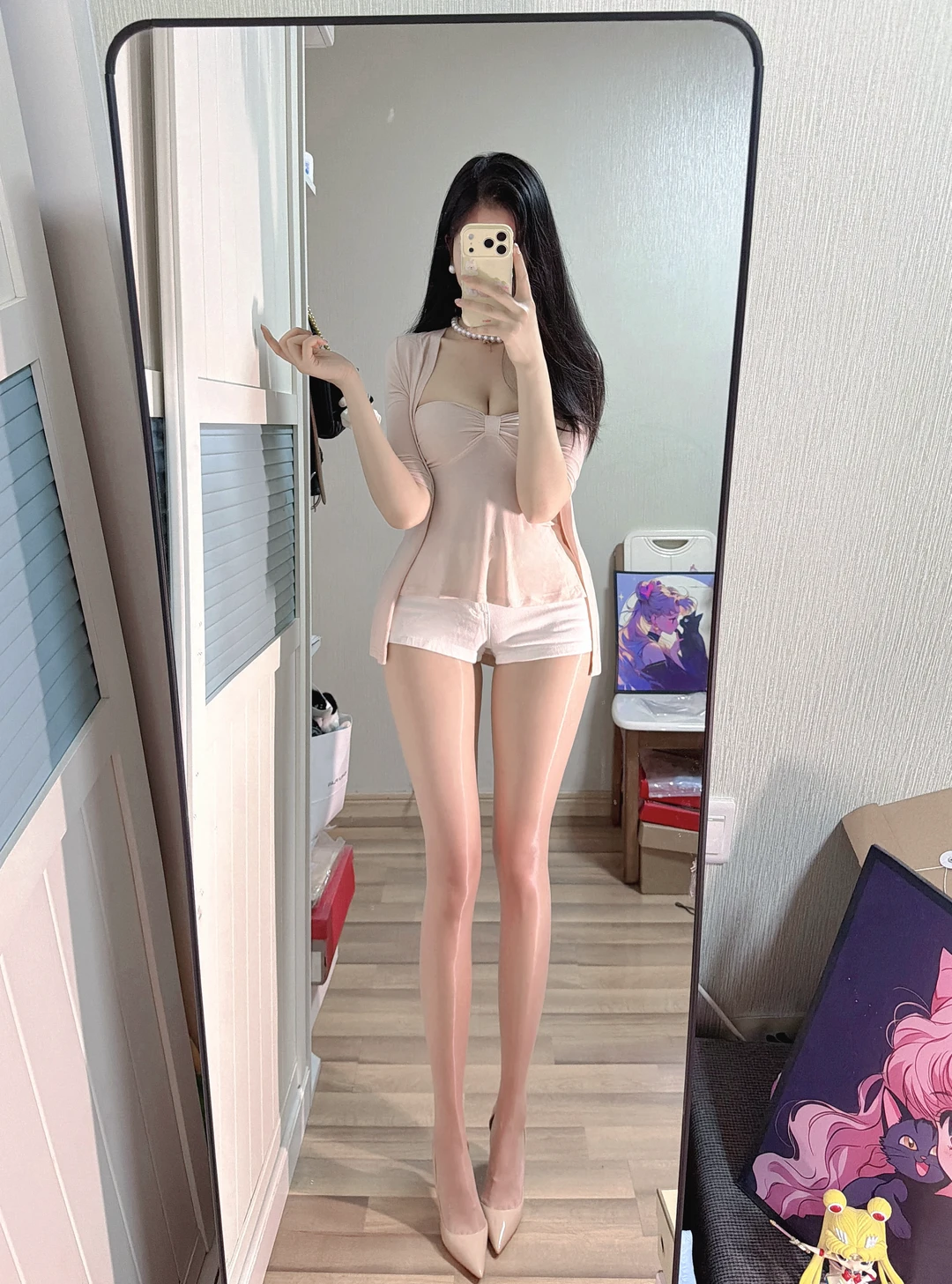 好喜欢我的腿！！