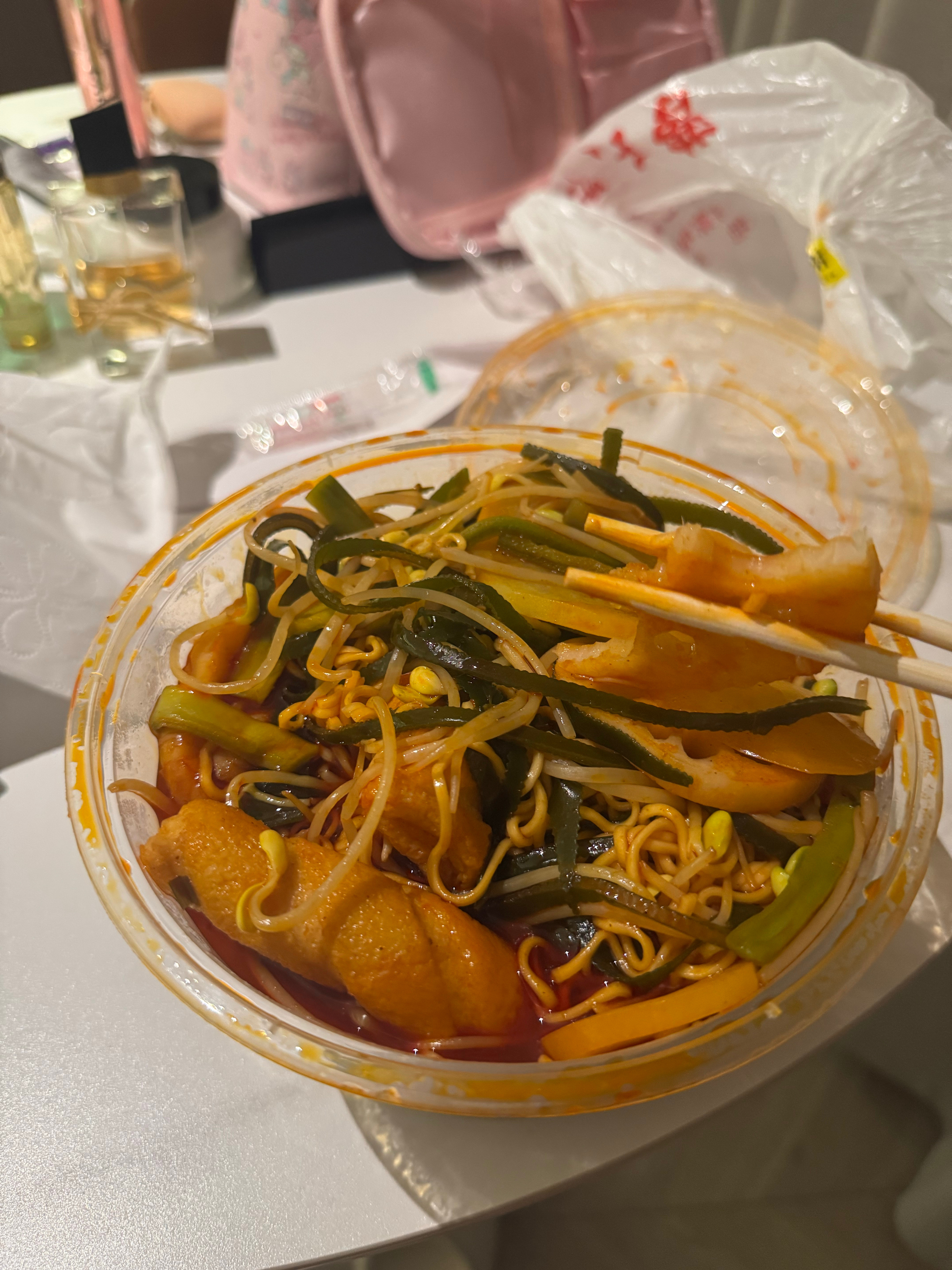 曹氏鸭脖特辣油把我辣惨了