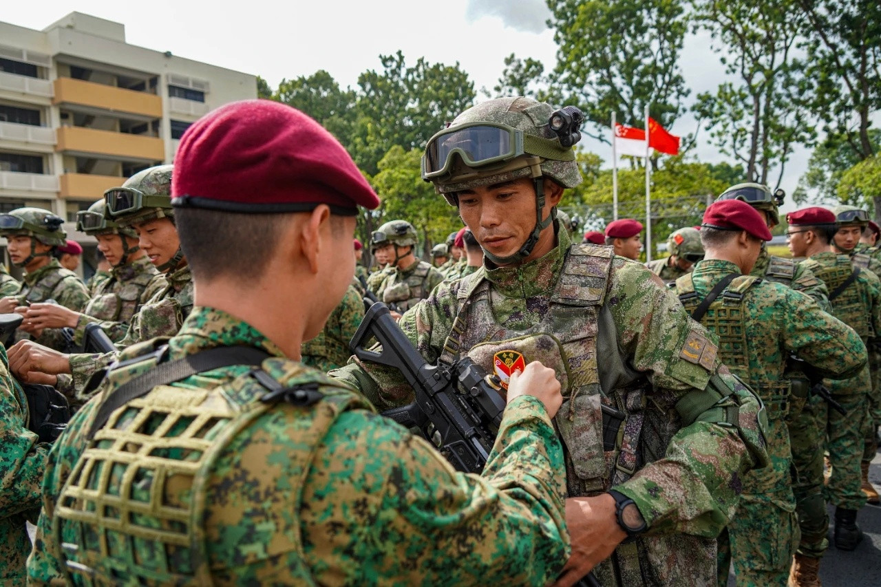 中新“合作-2025”陆军联合训练开始仪式（南部战区）烽火问鼎计划