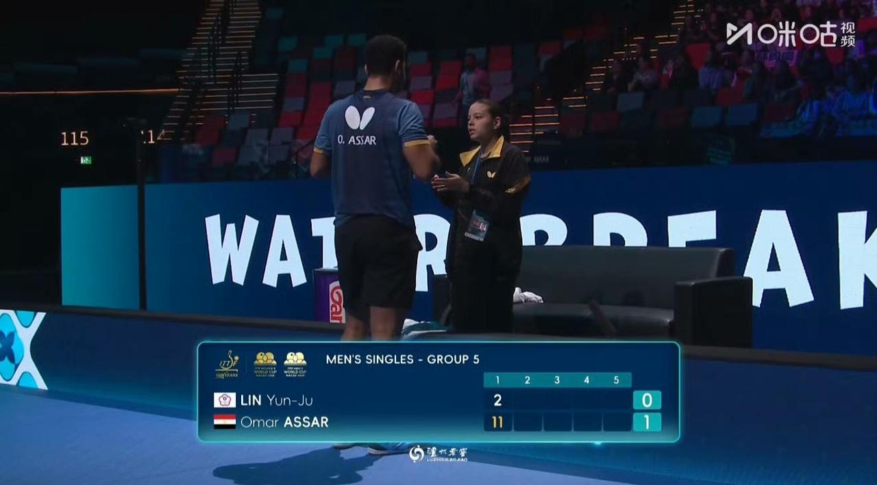 林昀儒这是没睡醒吧[笑着哭]，第一局林昀儒2-11不敌阿萨尔🇪🇬！这开局林