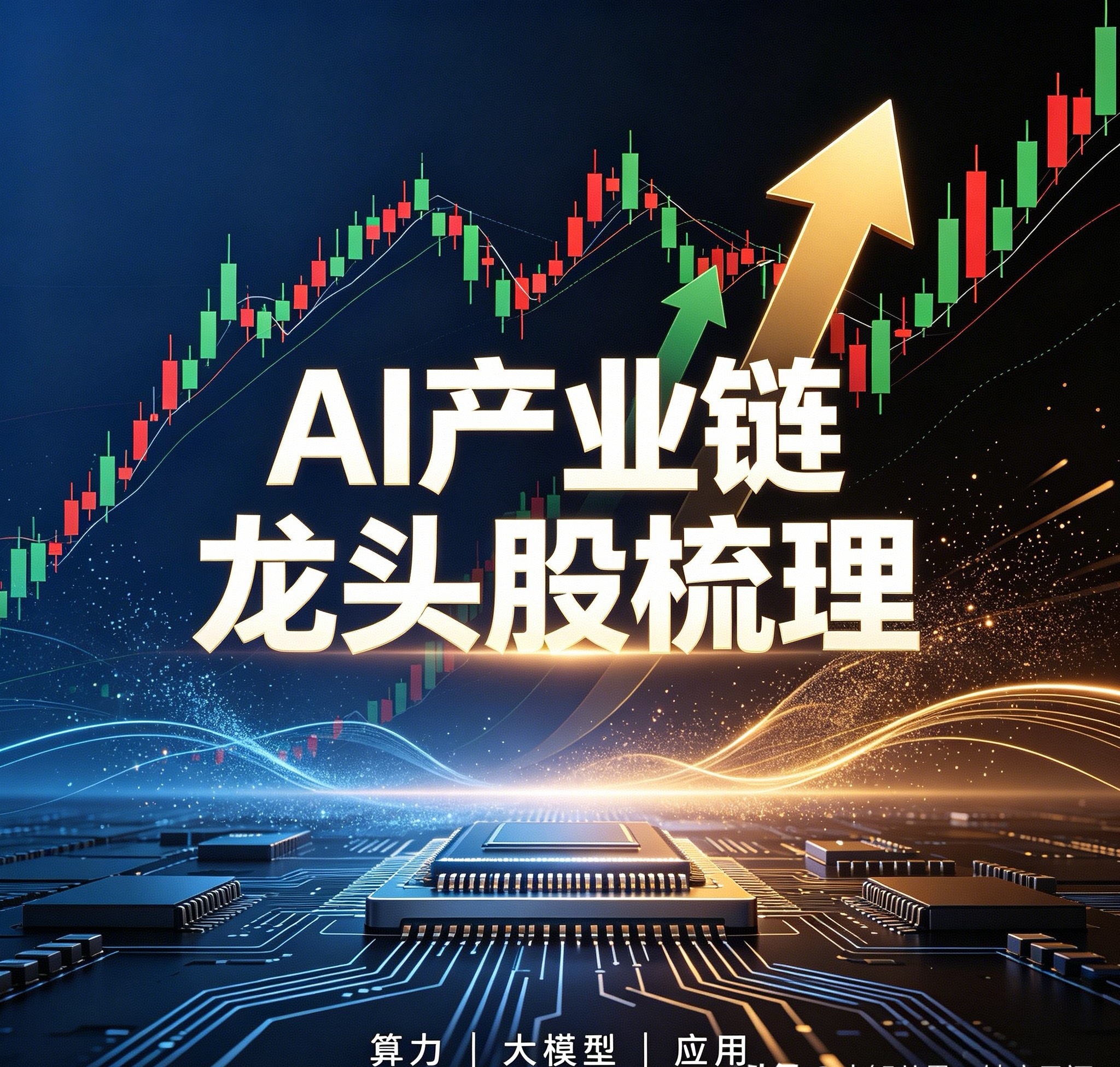 AI产业链龙头股梳理一、上游算力基础设施1.AI芯片①寒武纪：云端训练推理芯片