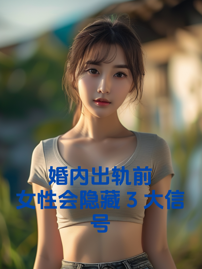 婚内出轨前，女性会隐藏3大信号