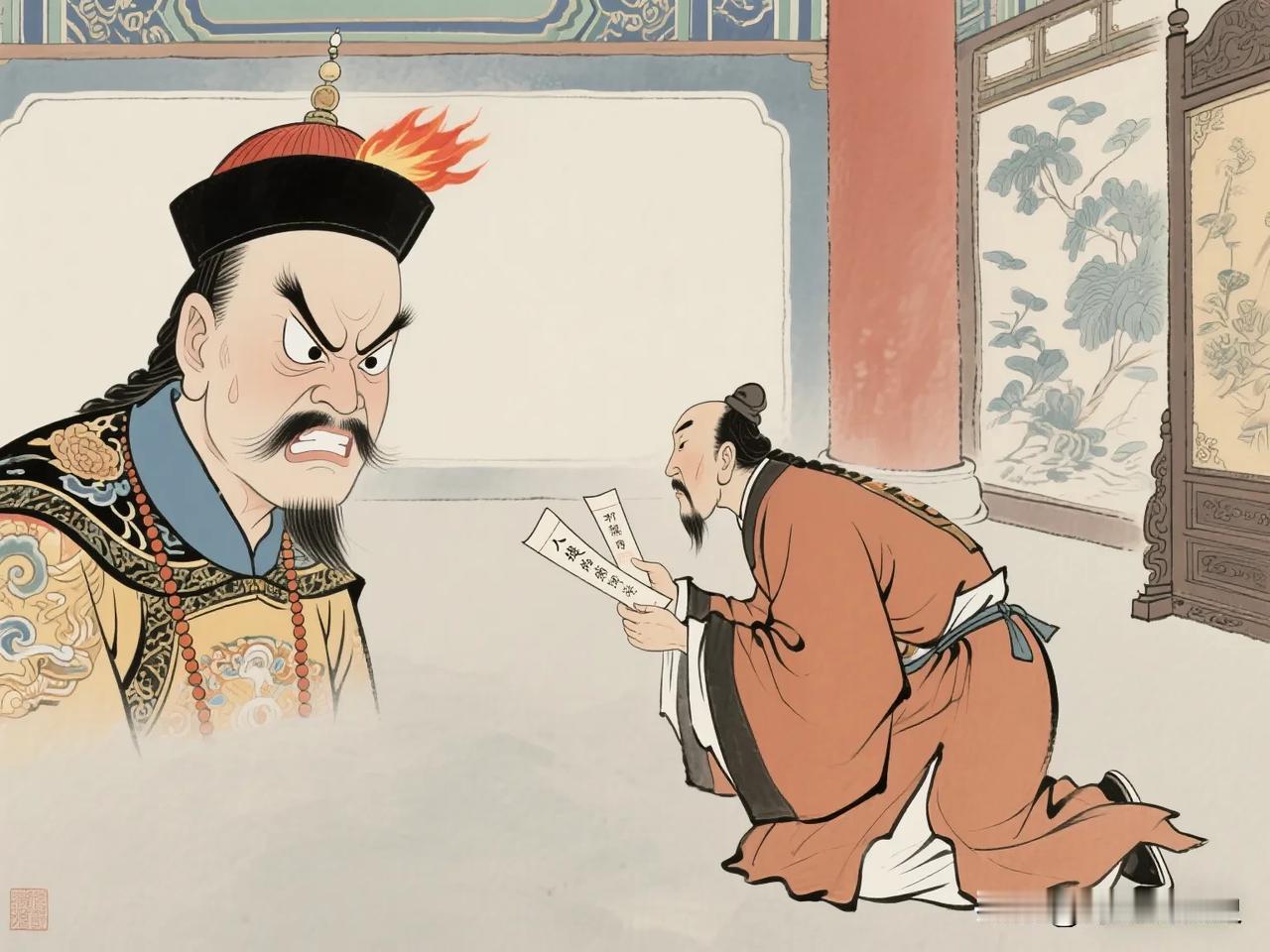 乾隆46年，大理寺卿尹嘉铨给皇帝上了2道折子，提了个荒唐至极的要求，把乾隆气得直
