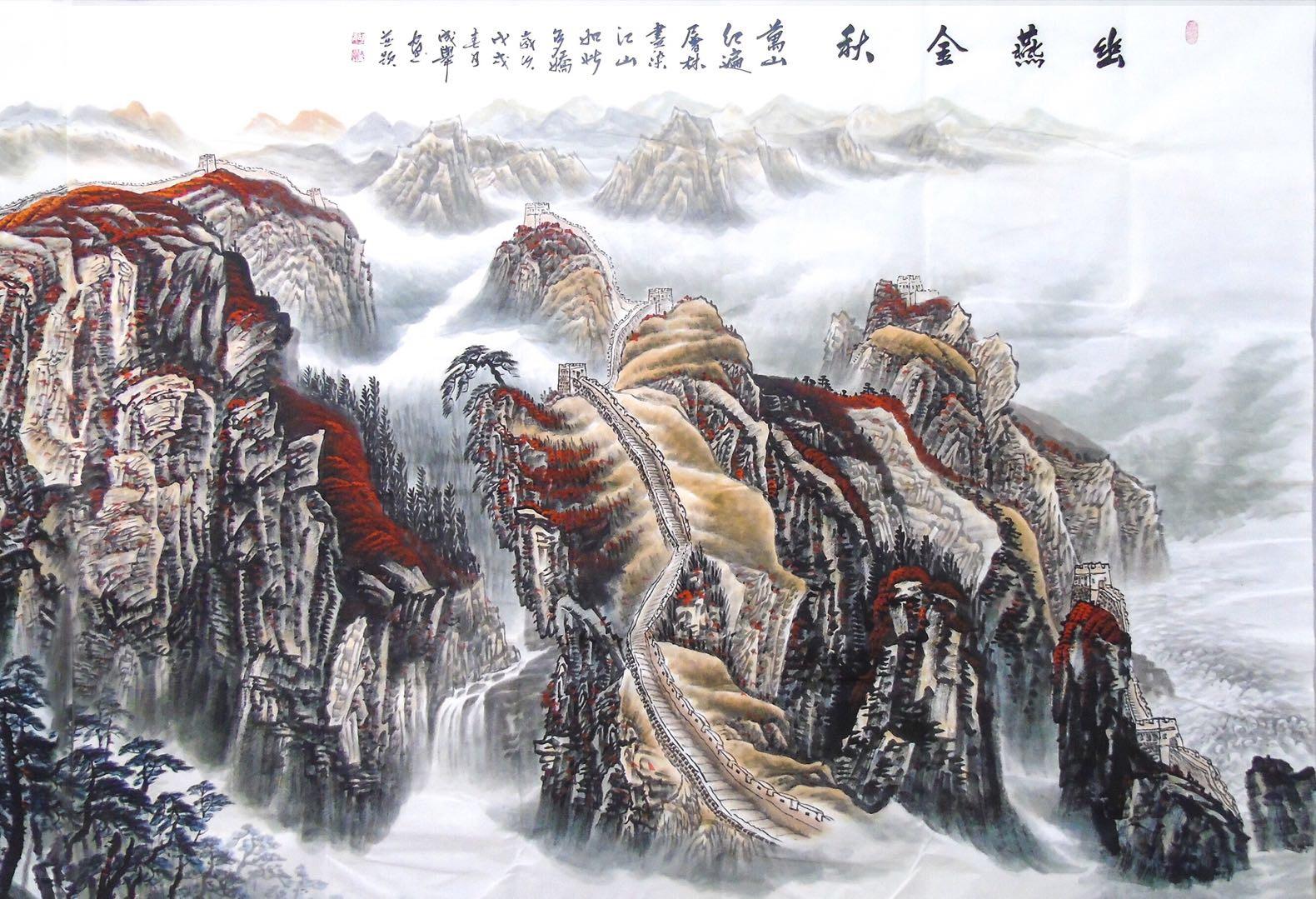 人民大会堂挂的几幅画, 都是哪些画家的画作, 价值多少钱