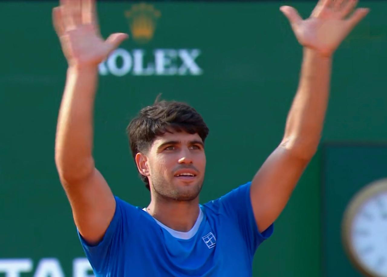 阿尔卡拉斯与疯子布勃里克蒙特卡洛大师赛1/4决赛时刻北京时间2