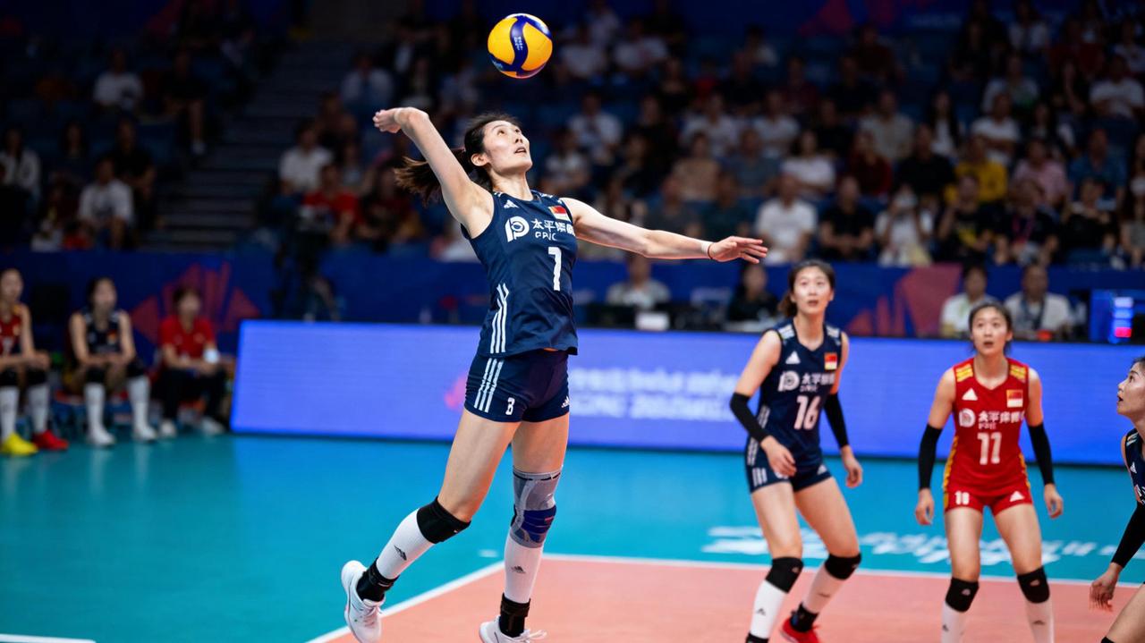 朱婷率河南女排逆袭，全运会夺冠有戏吗？全运会女排赛场，朱婷带着河南队掀起“黑