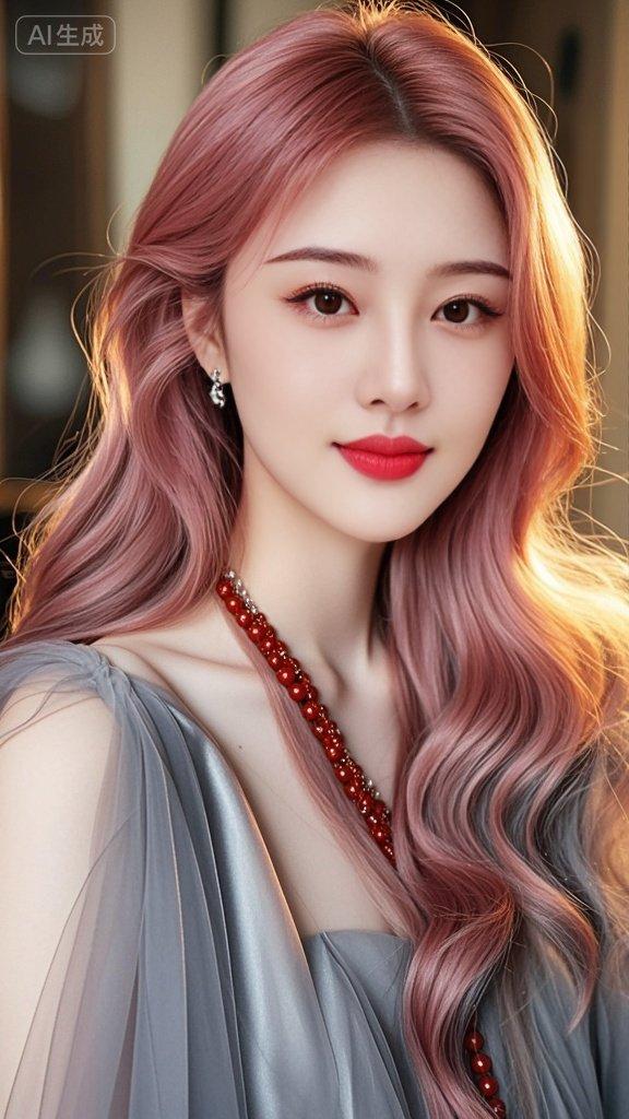 甜系美女头饰太完美了