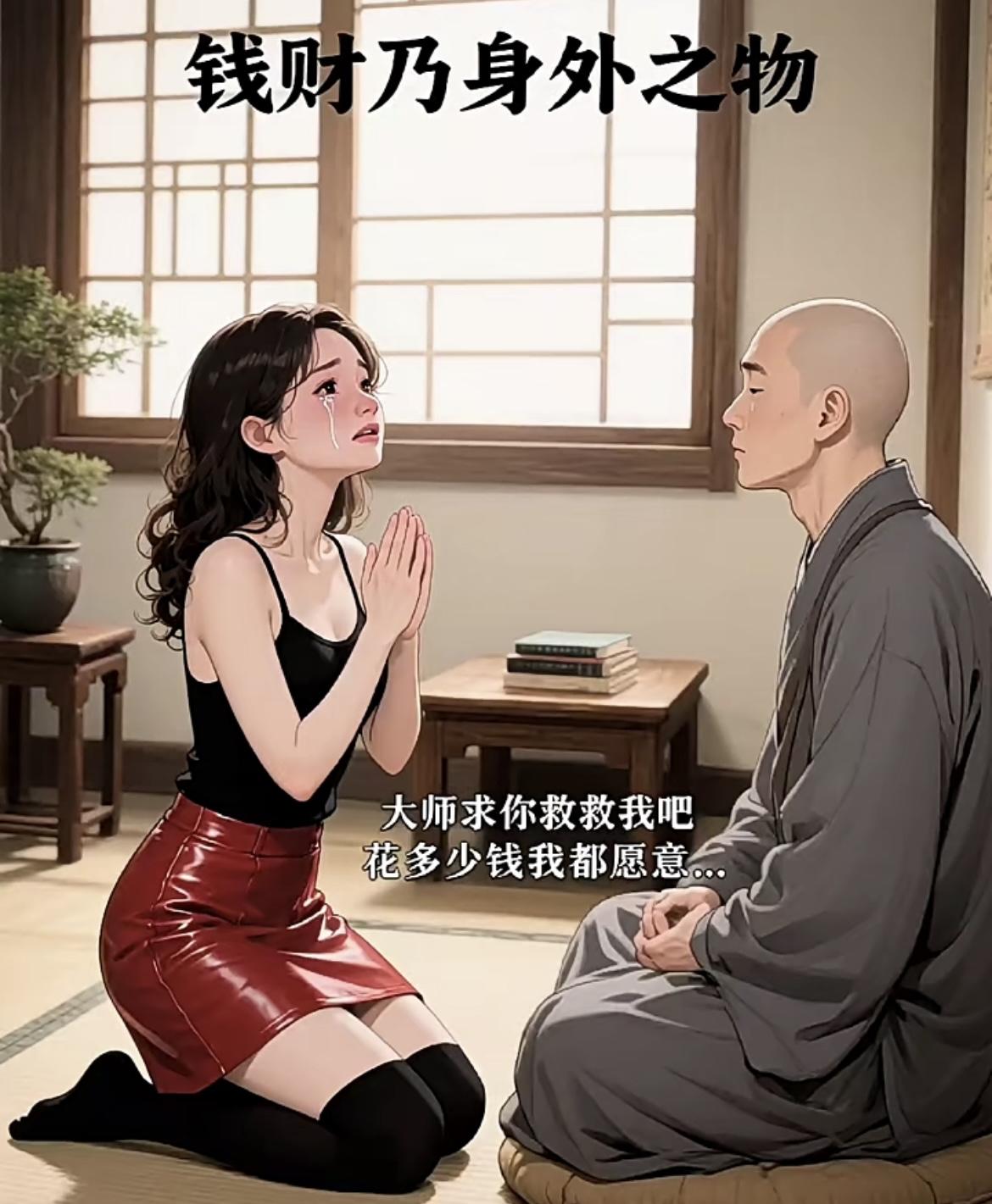 “大师，求你救救我，花多少钱我也愿意”[吃瓜][吃瓜]