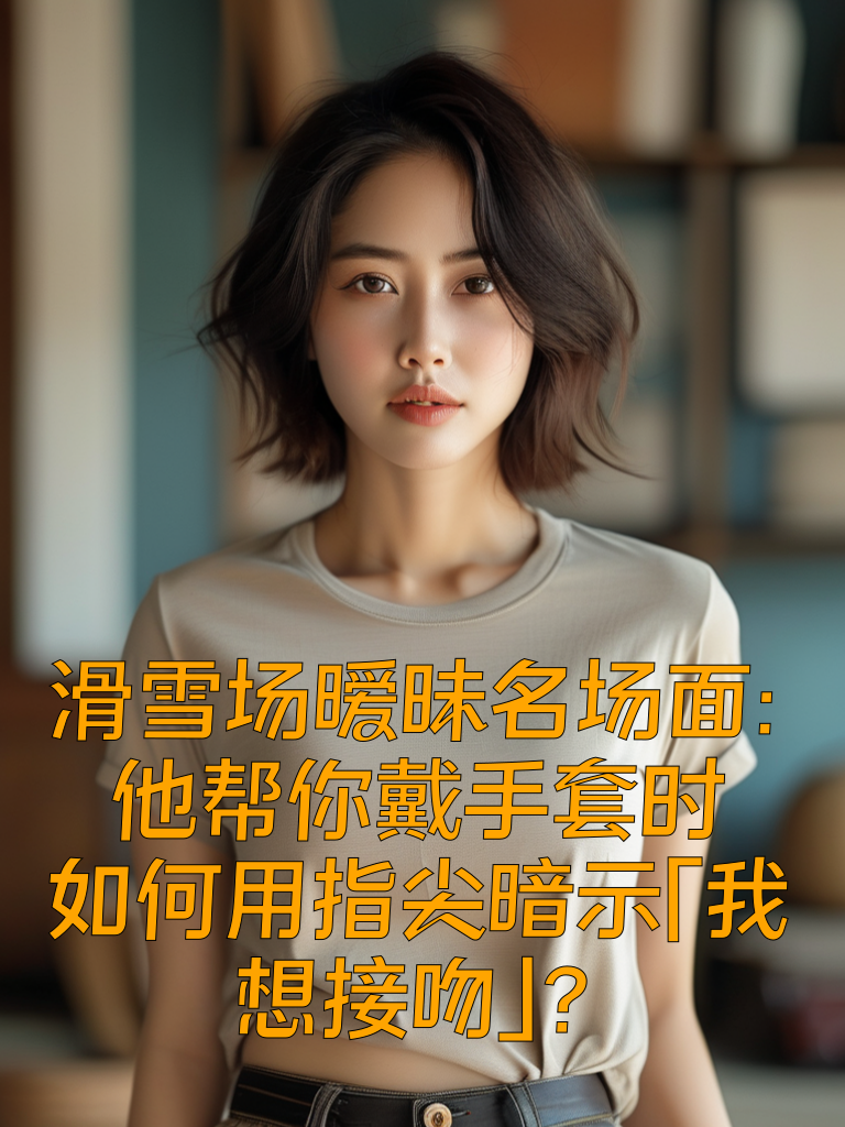 滑雪场暧昧名场面：他帮你戴手套时，如何用指尖暗示「我想接吻」？