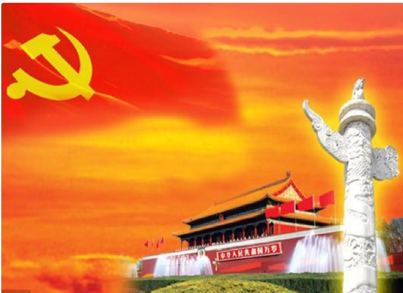 今天是七月一日，是中国共产党建党105周年生日。党旗飘扬映初心百年征程谱华章