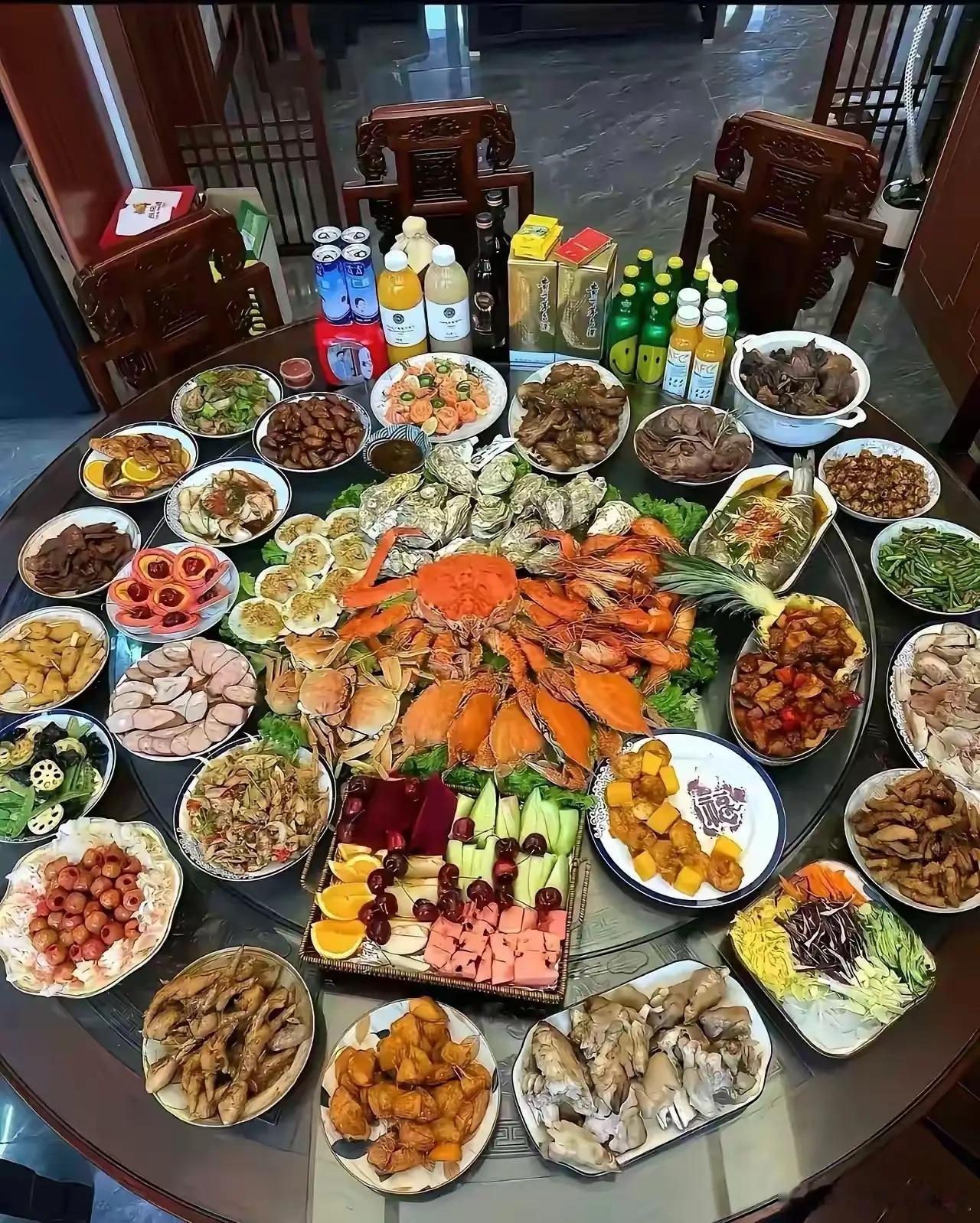 资产没有500万的家庭不敢这么吃吧？