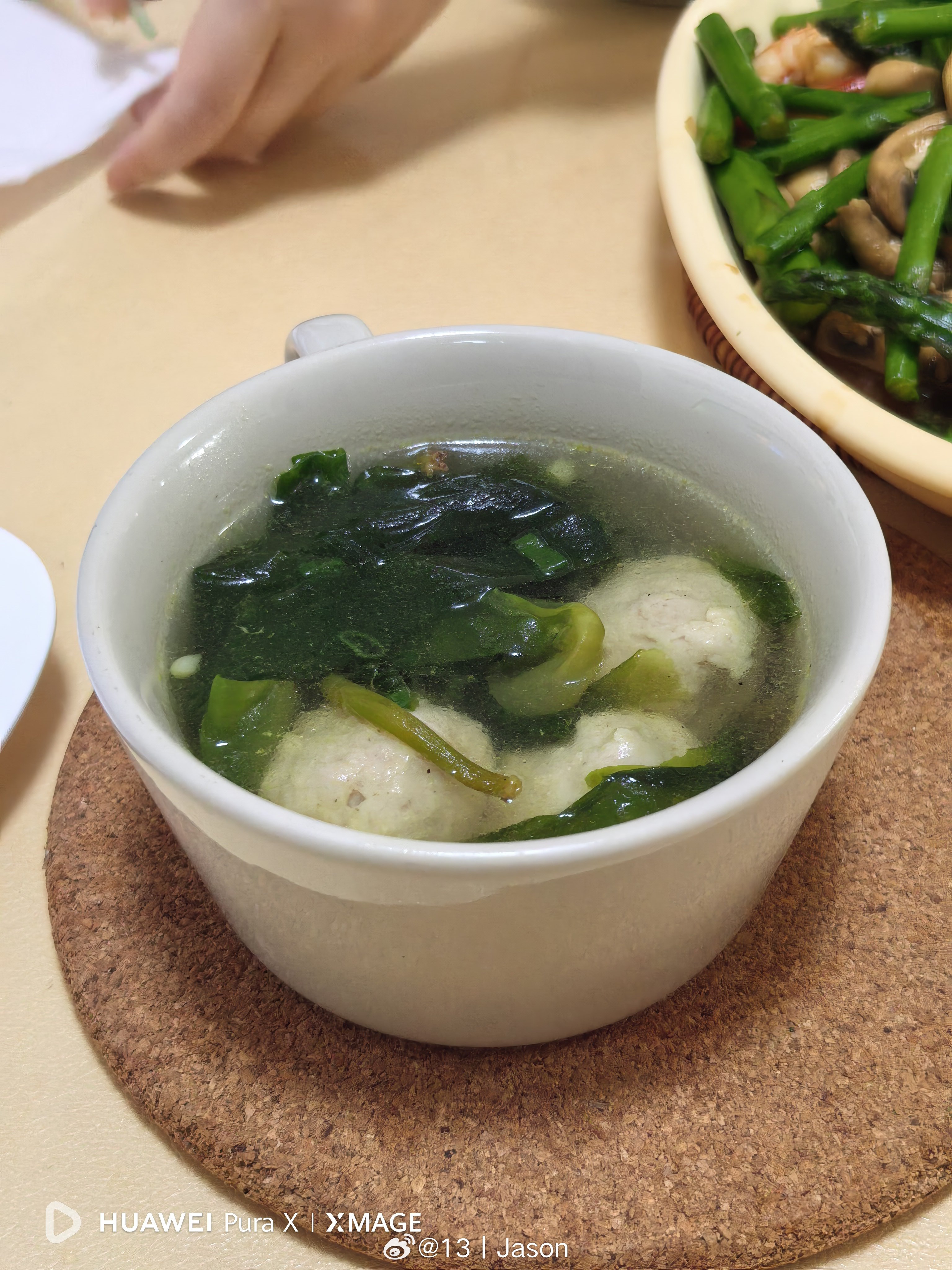 今天中午，厨神又发力了。