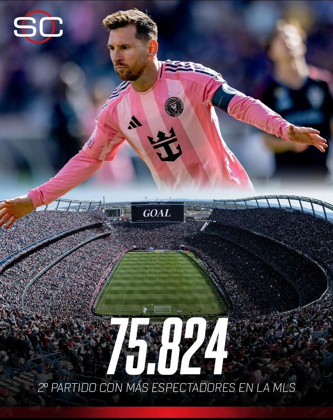 绝代双骄的较量就没停过……还是那句话，谁是Goat？美职联，梅西2个进球，职业