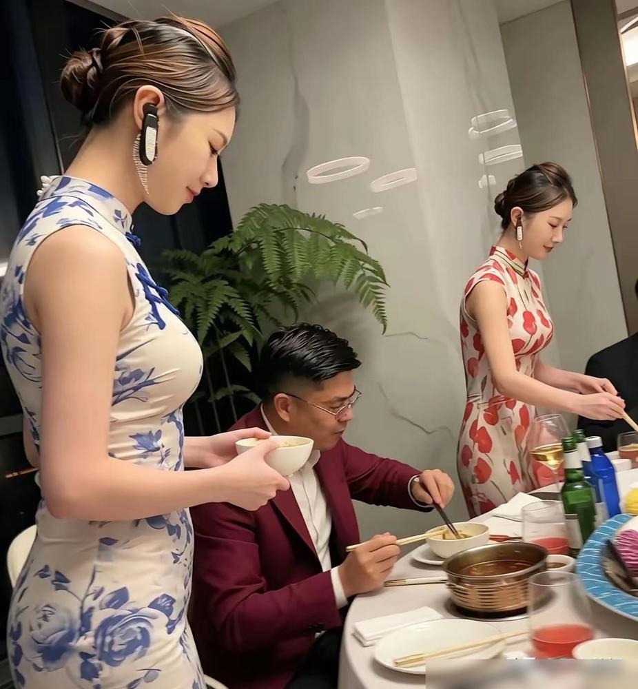 一顿饭吃出两个世界，这话真不假。最近网上流传一段高档酒店包厢的视频，看完让人五味