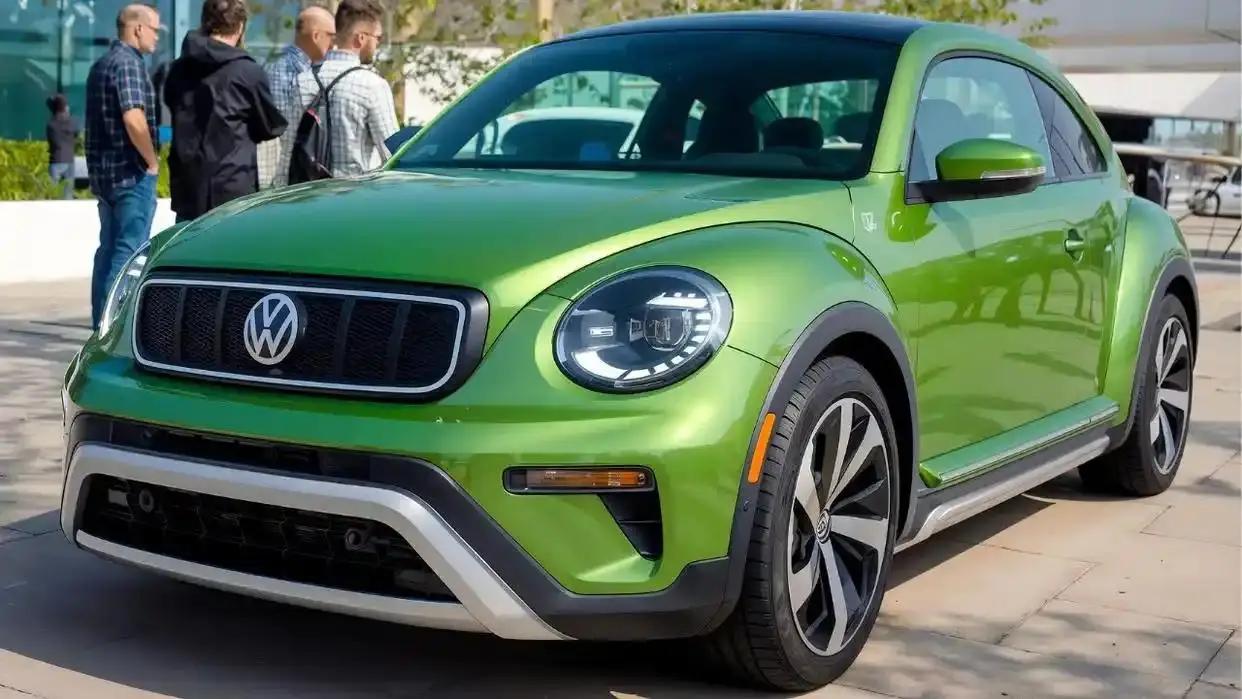 大众的经典车型甲壳虫也要出新能源款了！560km续航，30分钟补能80%！和