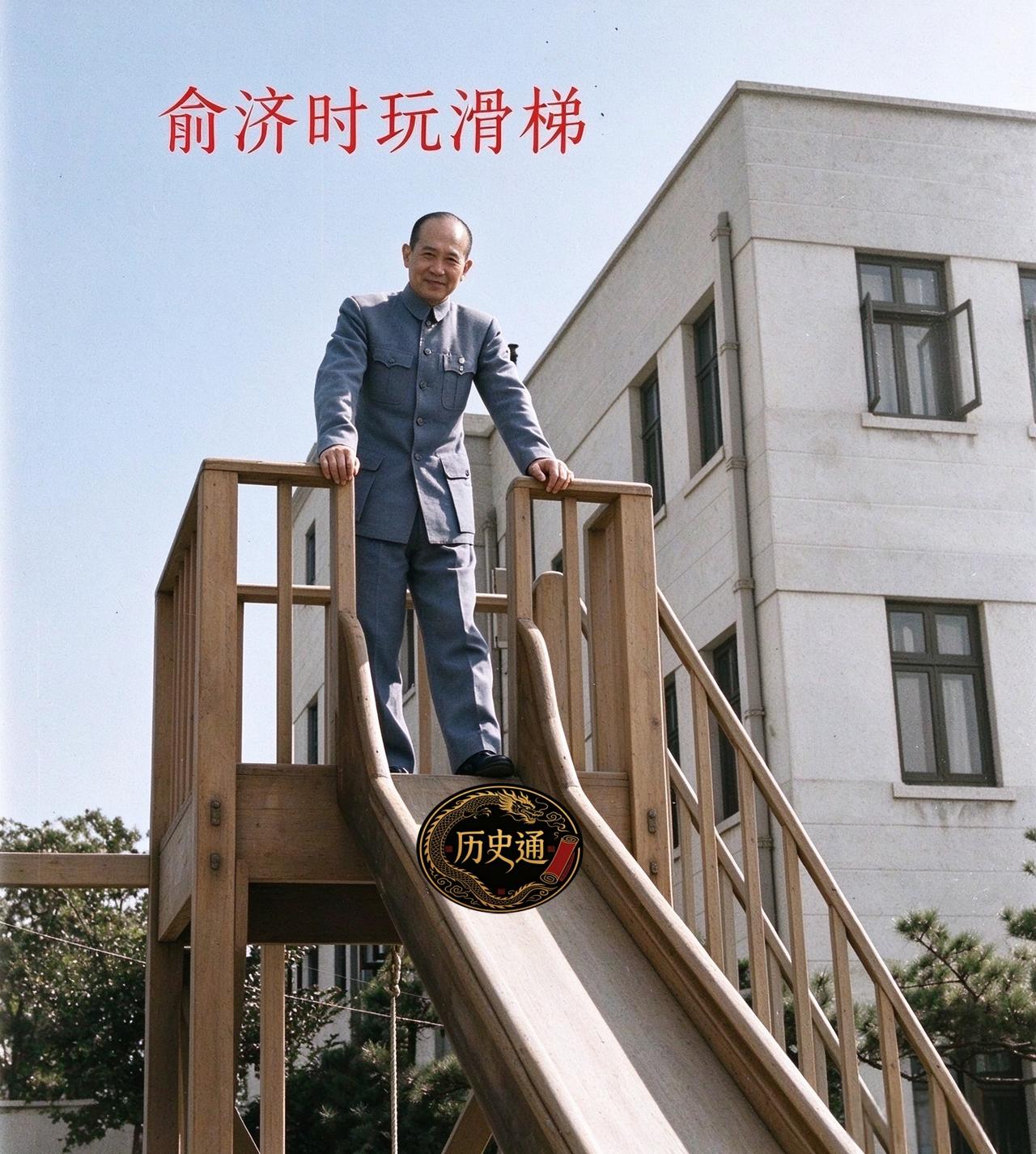 一九四六年抗战胜利时，南京一处庭院里出现了一幅怪画面：一个身板笔挺的中年军人，顺