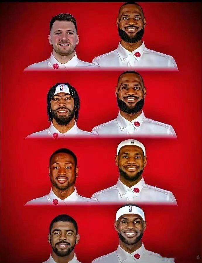 詹姆斯如图，詹姆斯你个渣男浓眉这个眼神