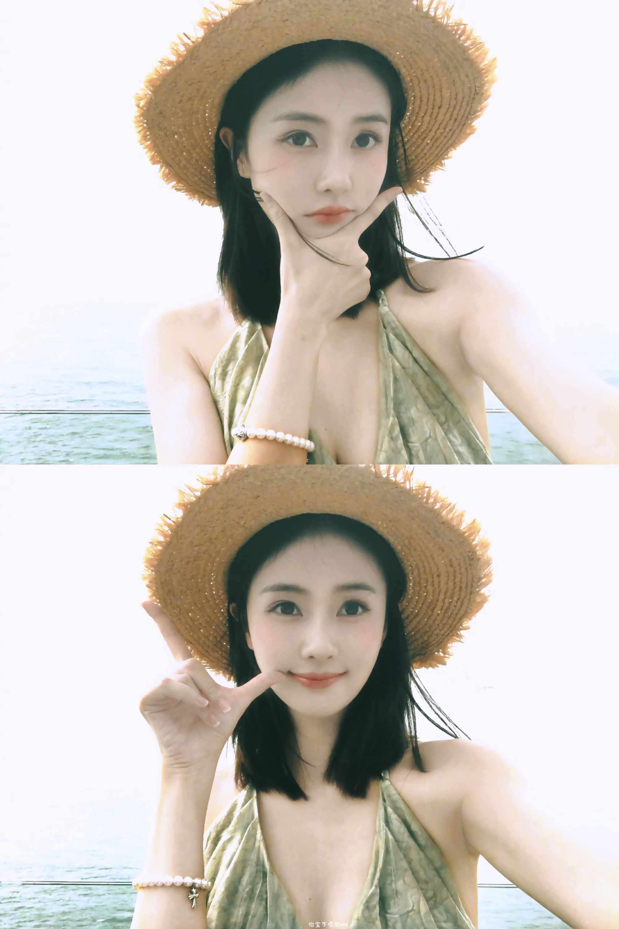 海风捎来夏日信件🌊·白鹿·白鹿碎花泳衣·白鹿开到荼蘼开机花篮🥀开到荼蘼官宣