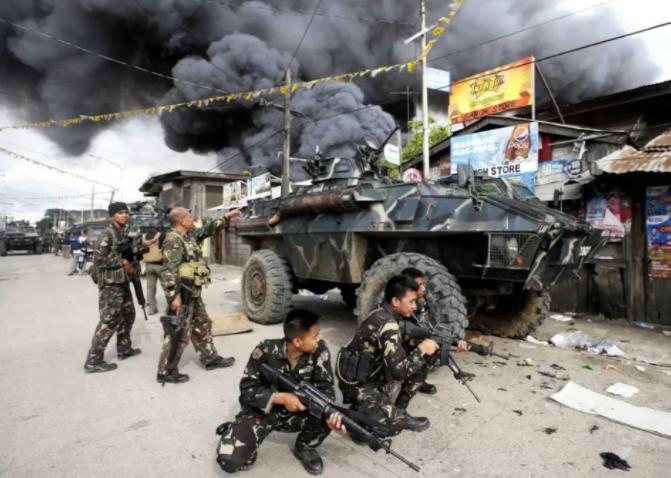 菲律宾爆发武装冲突 据台湾“中央社”10月28日报道，菲律宾南部蒂波蒂波镇2