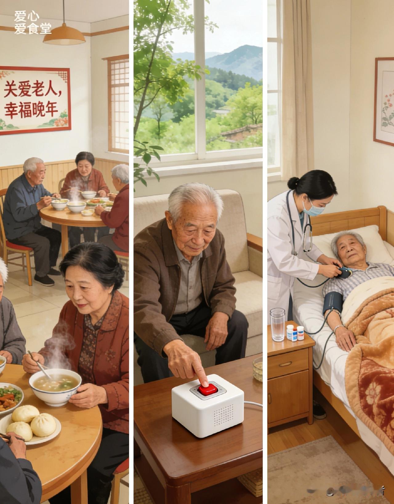 2026年农村老人有“靠山”！村里必办3件实事，养老更安心2026年起，国