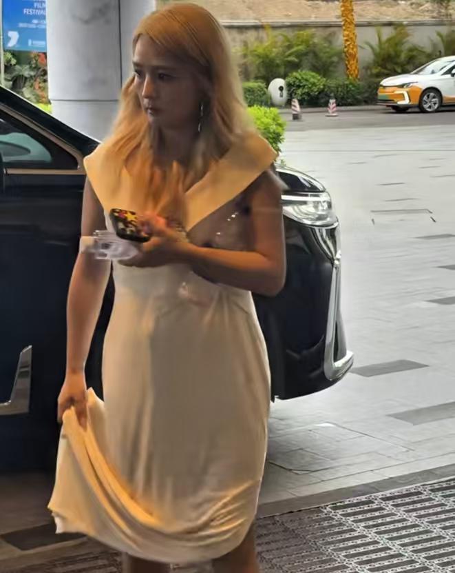 何洁好可惜呀！这么多年，审美一直很一般。何洁近日参加演出活动的打扮，让人感觉她