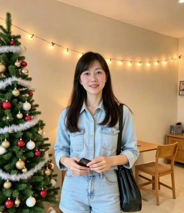 今年已经40岁了，不打扮，不红妆艳抹，就是喜欢素颜出门，简简单单、平平淡淡的生