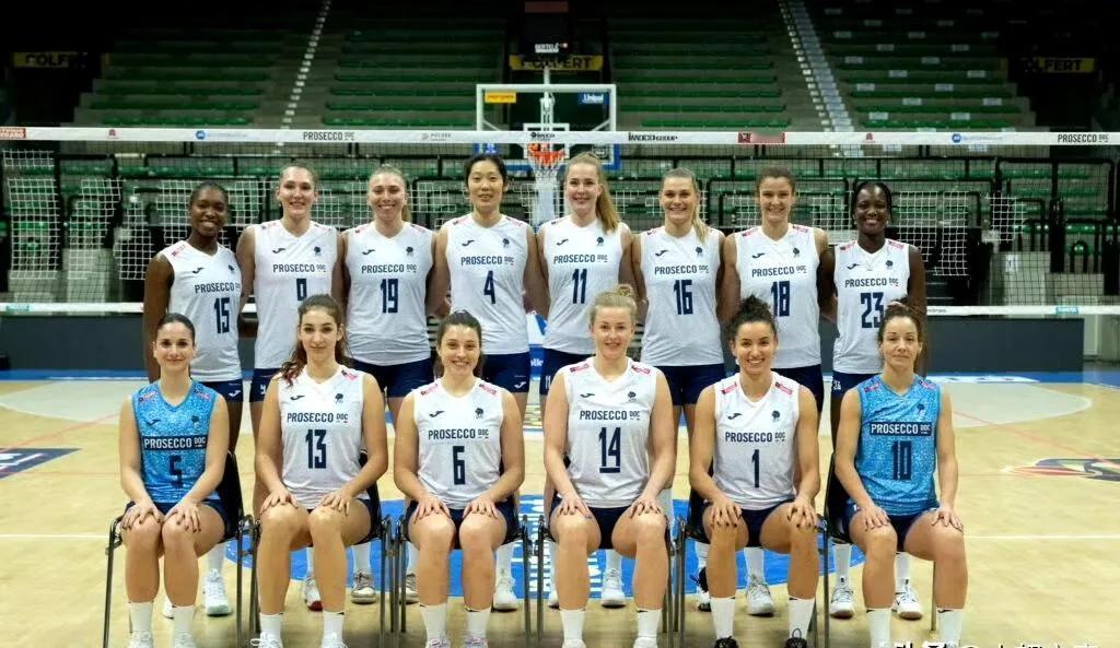 别再说什么“朱婷去欧洲是学习”了。今天凌晨的世俱杯半决赛，关键分。主攻没下球