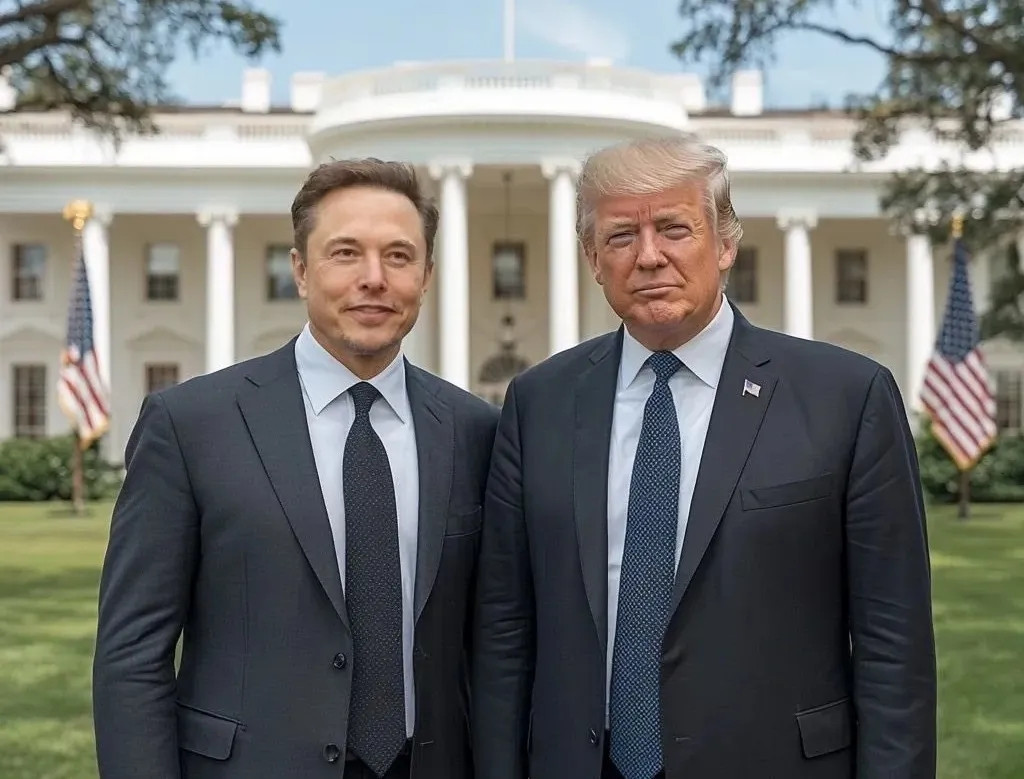 特朗普肯定有问题。特朗普跟之前的副总统彭斯闹翻了，跟前国务卿蓬佩奥闹翻了，跟前国