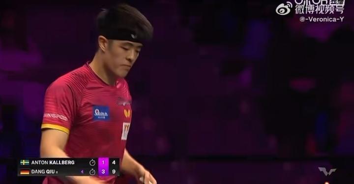 邱党🇩🇪晋级男单四强！邱党创造德国奇迹。1-9翻盘对手！今日凌晨三点多，