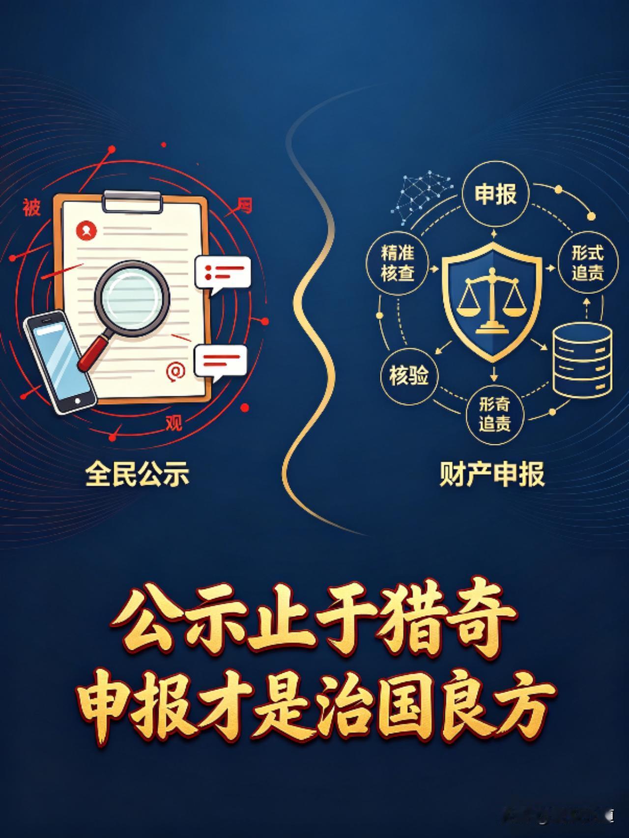 官员财产公示：止于猎奇，财产申报方为治本良方谈及反腐监督，不少人执着于官员