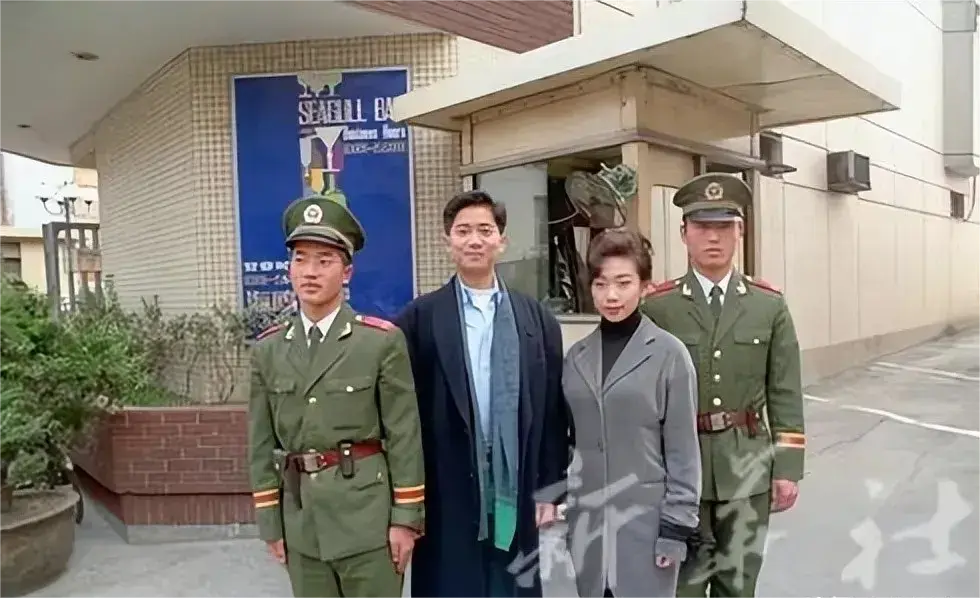 1991年来到上海的陈百强和林忆莲！