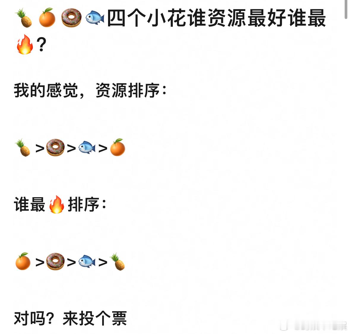 白鹿鞠婧祎田曦薇虞书欣，四个小花谁资源最好谁最🔥？