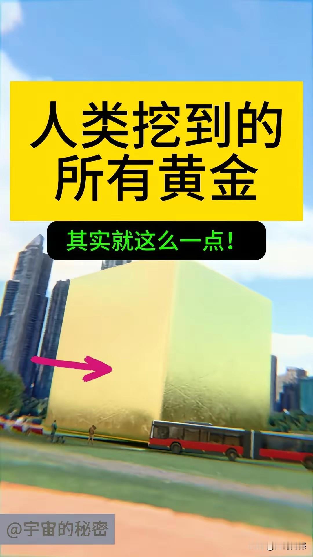 地球上从古至今，已经开采出来的黄金到底有多少？说多也不多，说少也不少，如果把这些