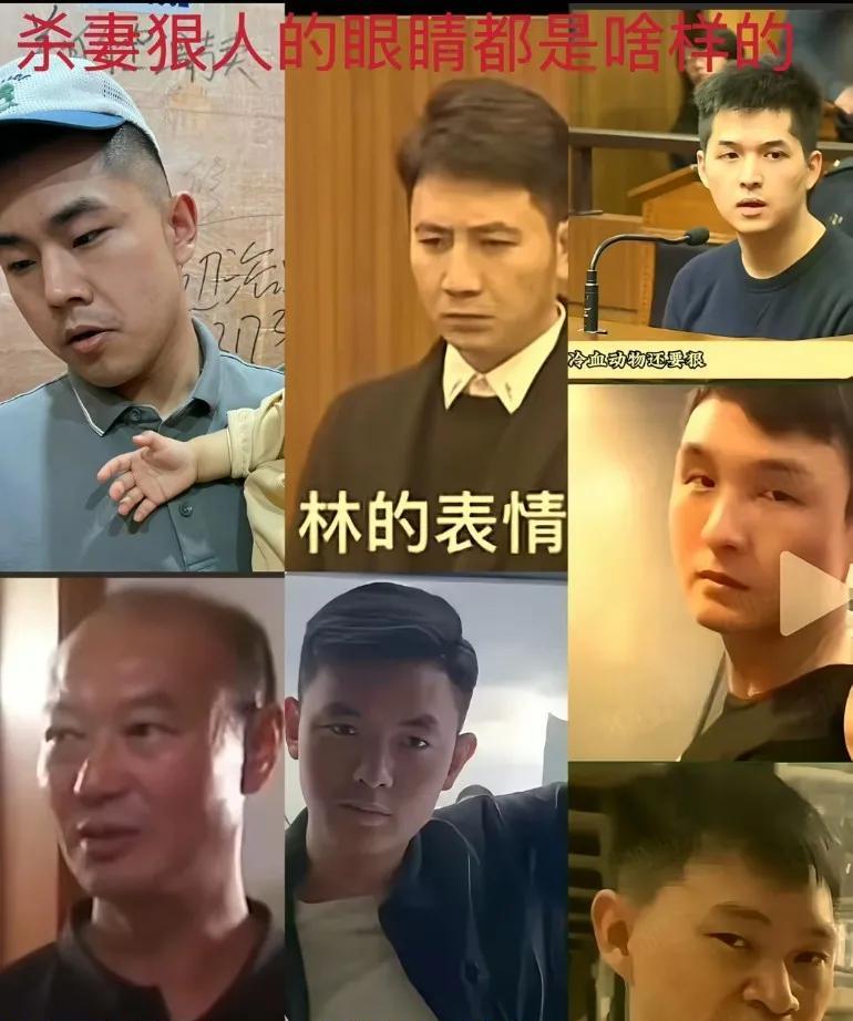 杀妻狠人的眼神都是什么样子的？三白眼，鹰钩鼻，下眼睑，狠人特征都全了单眼皮，上