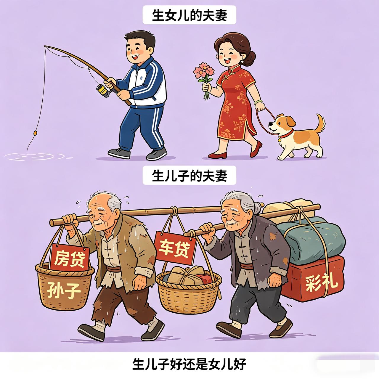 生儿子好还是女儿好？