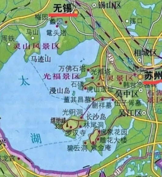 你敢信吗？太湖底下有2.3米厚的淤泥，可上面才盖着不到1.9米的水。换句话说，过