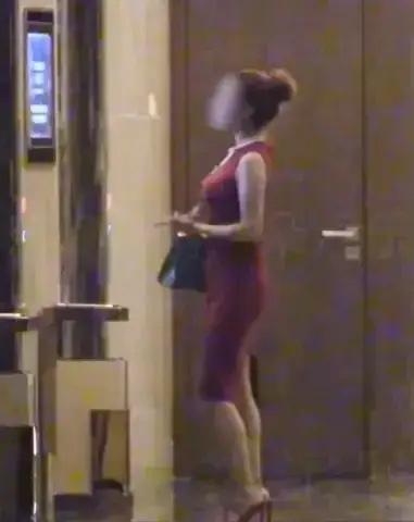 大家发现没有？包贝尔夜会的这个美女，穿搭风格不像普通女人，走的是风情万种的熟女风